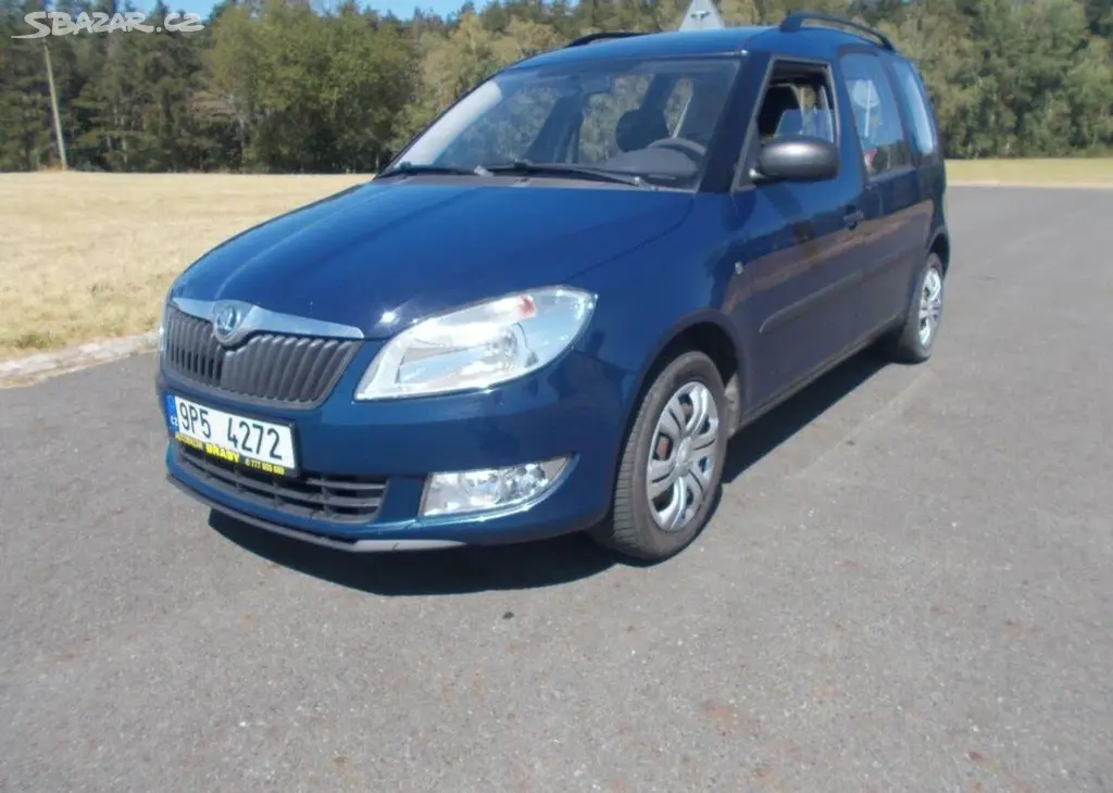 Škoda Roomster 1,2 HTP 51 KW klima, tažné benzín